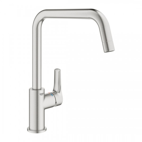 Grohe Eurosmart bateria kuchenna stojąca stal 30567DC0