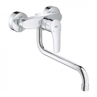 Grohe Eurosmart bateria kuchenna ścienna chrom 32224003