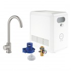 Grohe Blue Professional zawór kuchenny stojący zestaw startowy stal 31302DC2
