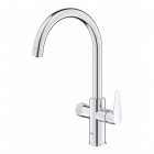 Grohe Blue Pure BauCurve bateria kuchenna stojąca filtrująca chrom 30580000