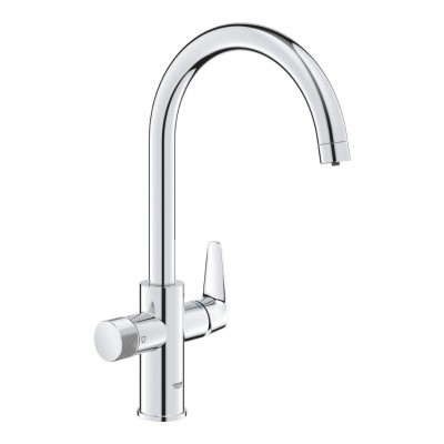 Grohe Blue Pure BauCurve bateria kuchenna stojąca filtrująca chrom 30580000
