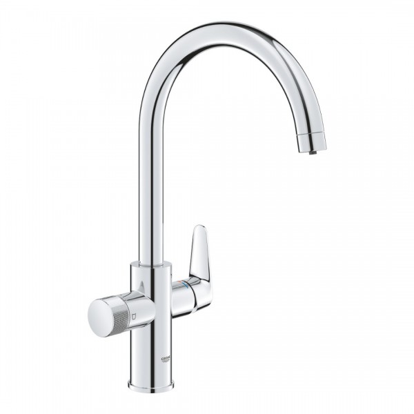 Grohe Blue Pure BauCurve bateria kuchenna stojąca filtrująca chrom 30580000