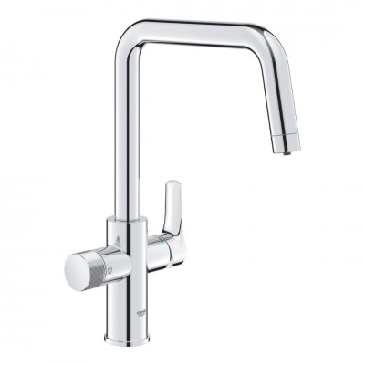 Grohe Blue Pure BauCurve bateria kuchenna stojąca filtrująca chrom 30583000