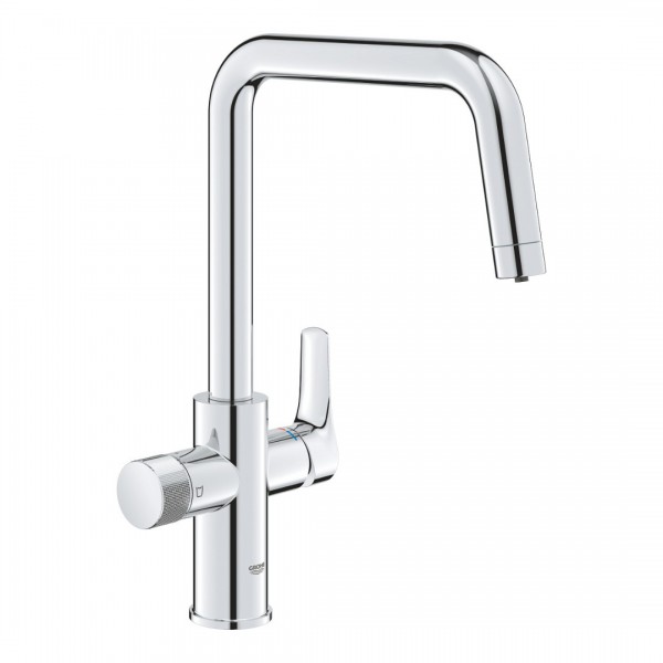 Grohe Blue Pure BauCurve bateria kuchenna stojąca filtrująca chrom 30583000
