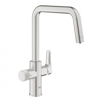 Grohe Blue Pure BauCurve bateria kuchenna stojąca filtrująca stal 30583DC0