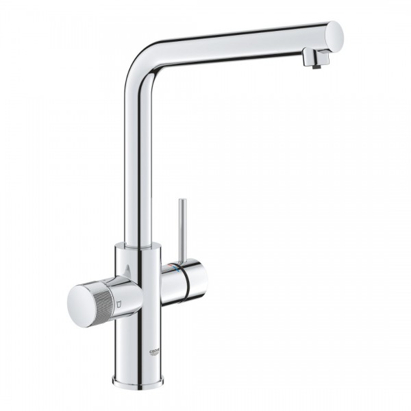 Grohe Blue Pure BauCurve bateria kuchenna stojąca filtrująca chrom 30588000
