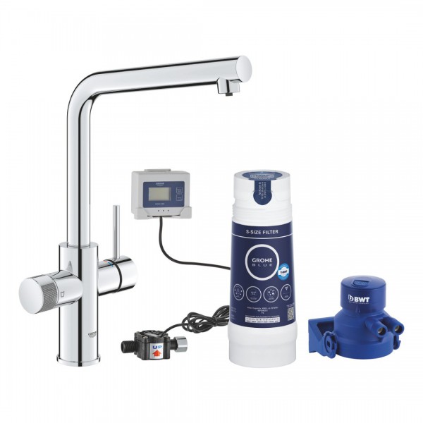 Grohe Blue Pure Minta bateria kuchenna stojąca zestaw startowy chrom 30589000