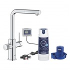 Grohe Blue Pure Minta bateria kuchenna stojąca zestaw startowy chrom 30591000