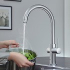 Grohe Red Duo bateria kuchenna stojąca z bojlerem L chrom 30079001