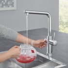 Grohe Red Duo bateria kuchenna stojąca z bojlerem L chrom 30325001