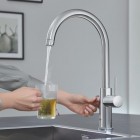 Grohe Red Duo bateria kuchenna stojąca z bojlerem L chrom 30079001