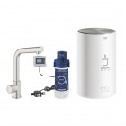 Grohe Red Mono zawór kuchenny stojący z bojlerem M stal 30339DC1