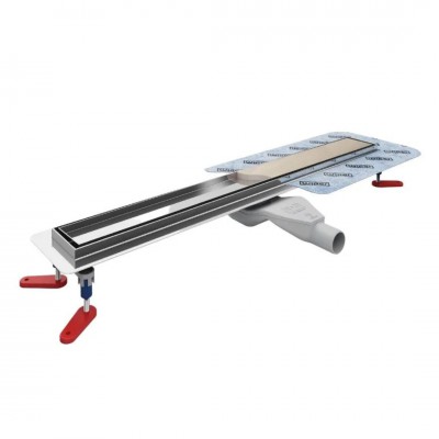 Wiper New Premium PURE odpływ liniowy do zabudowy płytkami 80 cm 100.1973.01.080