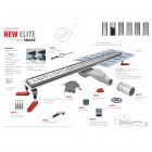 Wiper New Elite TIVANO odpływ liniowy 100 cm 100.3394.01.100