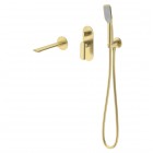 Vedo Aletta Spazzo zestaw wannowy podtynkowy III złoto szczotkowane VBA5243/SZ