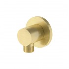 Vedo Round przyłącze kątowe złoto szczotkowane VSN0020/SZ