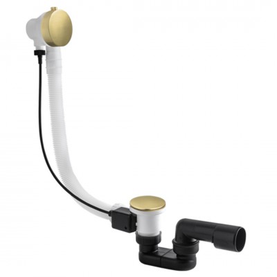 Vicario przelew wannowy 57 cm złoto szczotkowane 246M/60/SZ