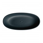 Omnires Shell M+ wanna wolnostojąca 160x75 cm czarny lava SHELLWWBLV