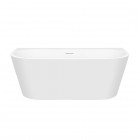 Oltens Hulda wanna wolnostojąca 170x80 cm przyścienna biały połysk 12021000