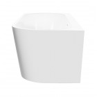 Oltens Hulda wanna wolnostojąca narożna 170x80 cm akrylowa lewa biała 11005000