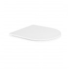 Oltens Hamnes Kort deska sedesowa twarda wolnoopadająca biała 45111000