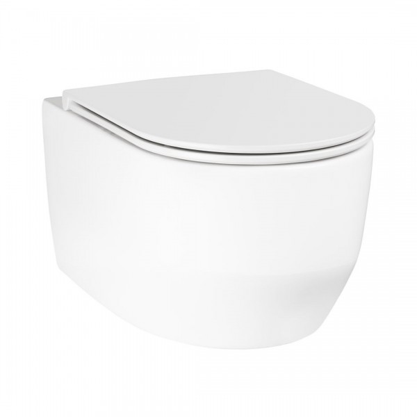 Oltens Holsted miska WC wisząca PureRim biała 42016000