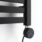 Oltens Vanlig grzejnik łazienkowy 96x50 cm elektryczny czarny mat 55107300