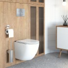 Oltens Hamnes Stille miska WC wisząca PureRim biała 42021000