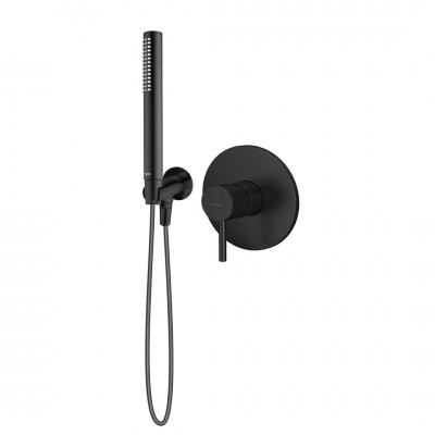 Oltens Molle zestaw prysznicowy podtynkowy czarny mat 36612300