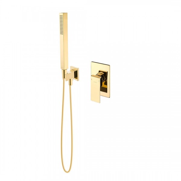 Oltens Gota zestaw prysznicowy podtynkowy złoty połysk 36606800