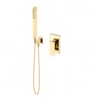 Oltens Gota zestaw prysznicowy podtynkowy złoty połysk 36606800