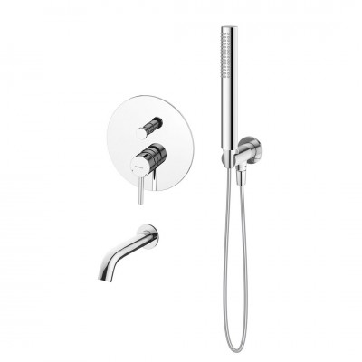 Oltens Molle zestaw wannowo-prysznicowy podtynkowy chrom 36602100