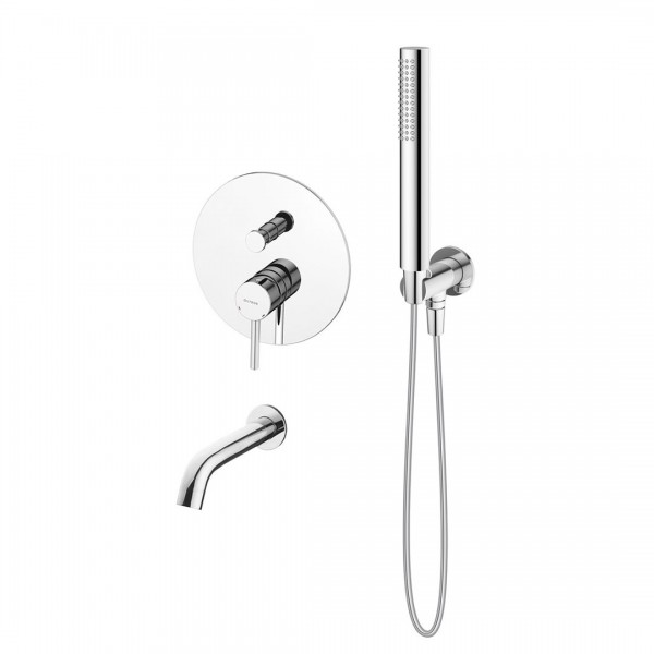 Oltens Molle zestaw wannowo-prysznicowy podtynkowy chrom 36602100