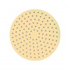 Oltens Atran deszczownica 22 cm okrągła złoty połysk 37004800