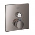 Grohe Grohtherm SmartControl bateria prysznicowa podtynkowa termostatyczna hard graphite 29123A00