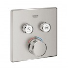 Grohe Grohtherm SmartControl bateria wannowo-prysznicowa podtynkowa termostatyczna stal 29124DC0