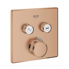Grohe Grohtherm SmartControl bateria wannowo-prysznicowa podtynkowa termostatyczna brushed warm sunset 29124DL0