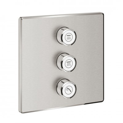 Grohe Grohtherm SmartControl zawór odcinający potrójny stal 29127DC0