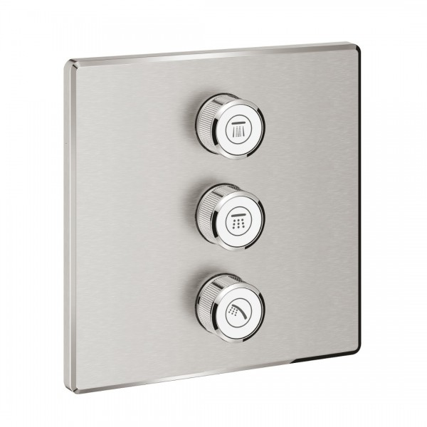 Grohe Grohtherm SmartControl zawór odcinający potrójny stal 29127DC0