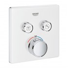 Grohe Grohtherm SmartControl bateria wannowo-prysznicowa podtynkowa termostatyczna biały/chrom 29156LS0