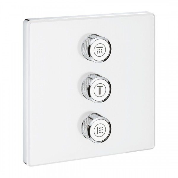 Grohe Grohtherm SmartControl zawór odcinający potrójny biały/chrom 29158LS0