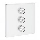 Grohe Grohtherm SmartControl zawór odcinający potrójny biały/chrom 29158LS0