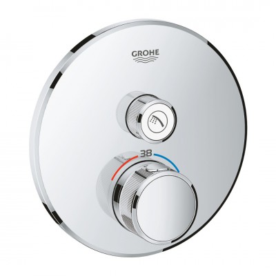 Grohe Grohtherm SmartControl bateria prysznicowa podtynkowa termostatyczna chrom 29118000