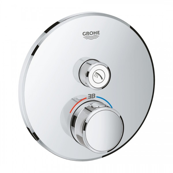 Grohe Grohtherm SmartControl bateria prysznicowa podtynkowa termostatyczna chrom 29118000