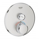 Grohe Grohtherm SmartControl bateria prysznicowa podtynkowa termostatyczna stal 29118DC0