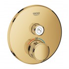 Grohe Grohtherm SmartControl bateria prysznicowa podtynkowa termostatyczna cool sunrise 29118GL0