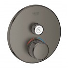 Grohe Grohtherm SmartControl bateria prysznicowa podtynkowa termostatyczna brushed hard graphite 29118AL0