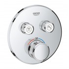 Grohe Grohtherm SmartControl bateria wannowo-prysznicowa podtynkowa termostatyczna chrom 29119000