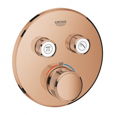 Grohe Grohtherm SmartControl bateria wannowo-prysznicowa podtynkowa termostatyczna warm sunset 29119DA0