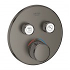 Grohe Grohtherm SmartControl bateria wannowo-prysznicowa podtynkowa termostatyczna brushed hard graphite 29119AL0